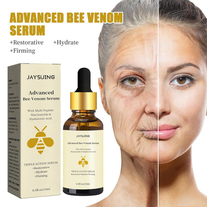 Advanced Bee Venom Serum, Anti-Aging Facial Serum, Face Serum to Help Refine Fine Lines & Wrinkles, Hydrating Facial Essence