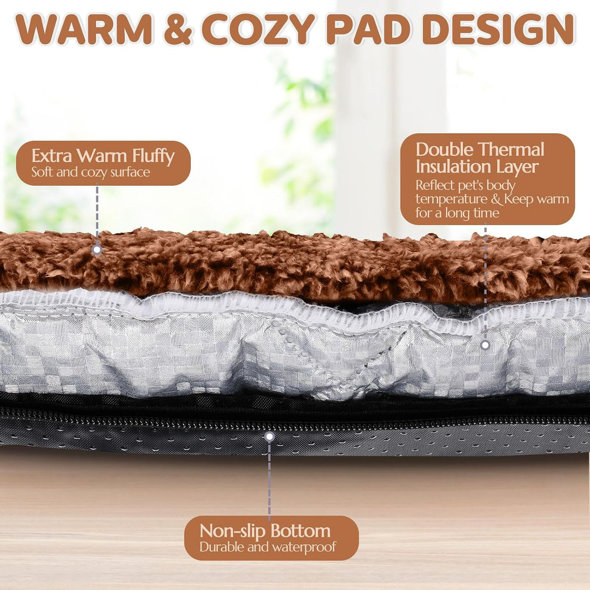 16 x 20 Inch Self-Warming Pet Mat