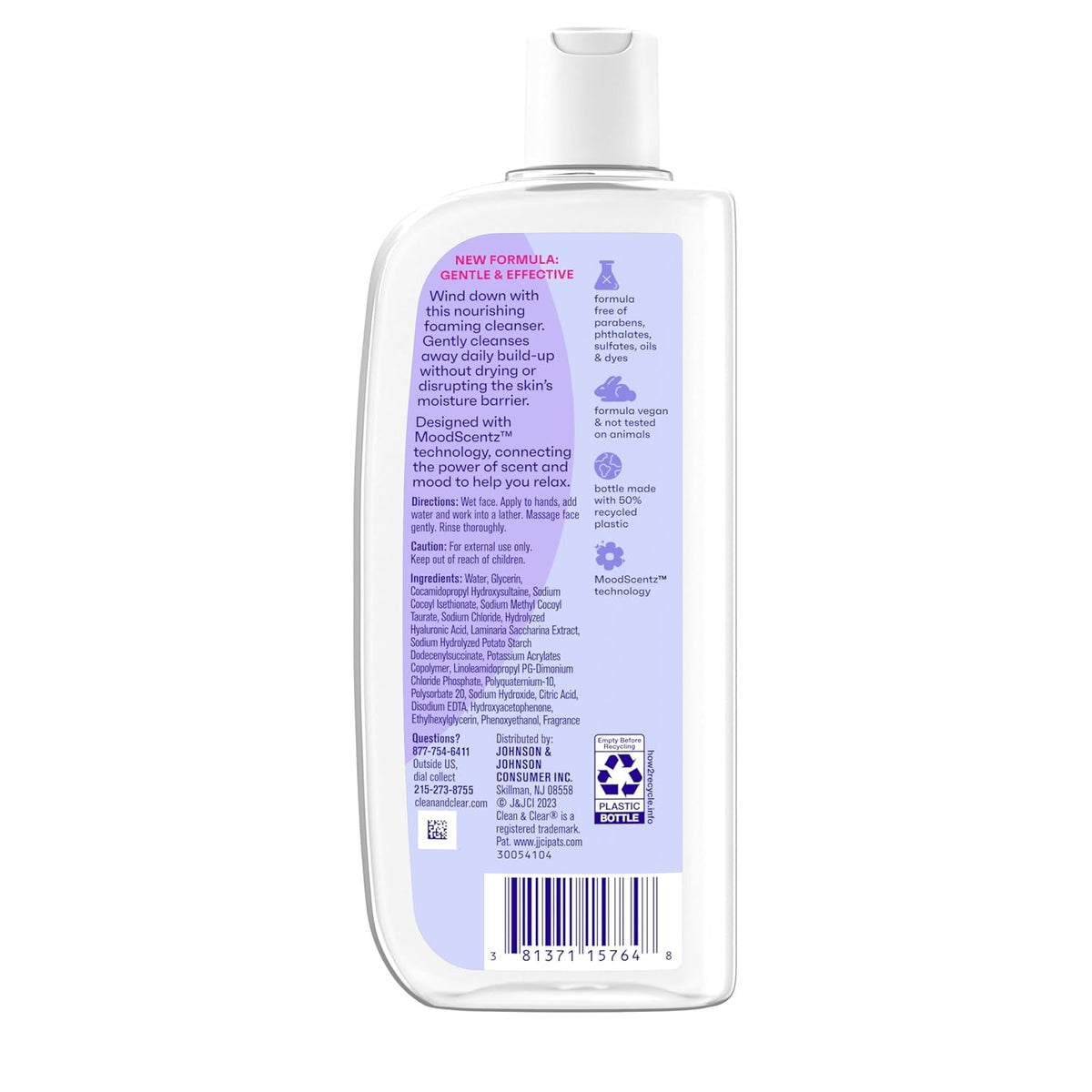 Night Relaxing Deep Cleaning Face Wash, 8 Fluid Ounce (Packaging May Vary)