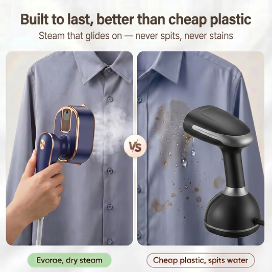 SteamFit 2.0 — Portable Garment 2-in-1 Steamer & Iron